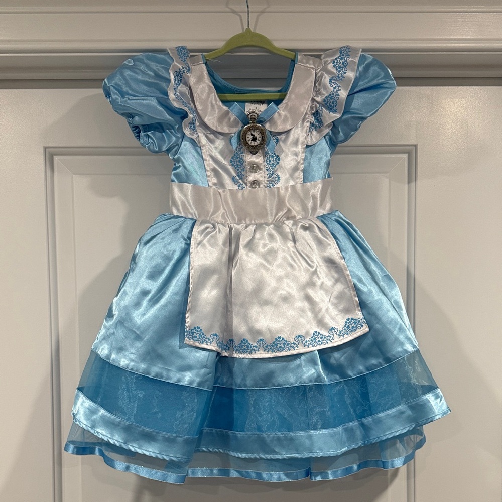 NWT Alice in Wonderland Toddler Size 4 Dress, Halloween Costume